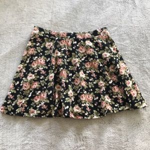 Floral mini skirt from Forever 21